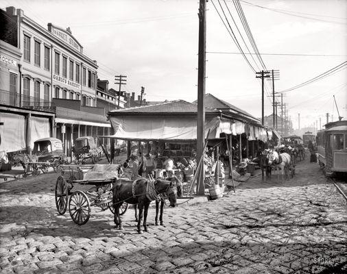 Vintage New Orleans French Market