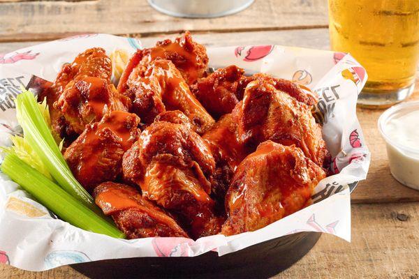 Delicious buffalo wings