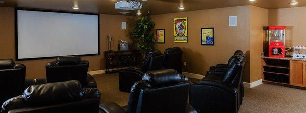 Theater room