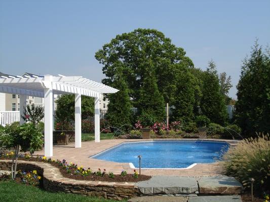 Pool and Pergola