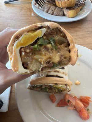 Local Breakfast Burrito