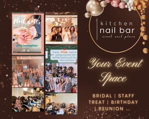 Your Event place @Kitchennailbar