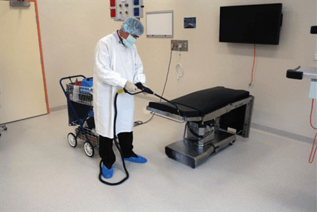 STERILIZATION & JANITORIAL SERVICES.