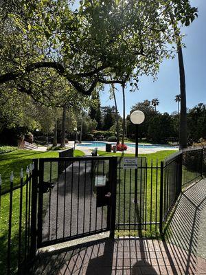 Water back in the main pool