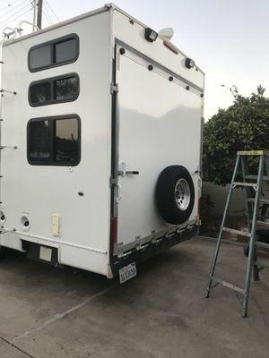 RV is polished and good to go for another 6-8 months. We are experts with over 60 combined years detailing RVs. RV detailing, RV washing.