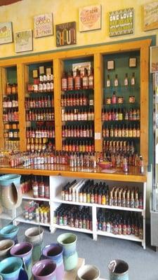 Hot Sauce Display