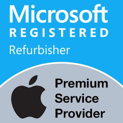 We strive to be your provider of Premium Apple Service and support. We're also a Microsoft Registered Refurbisher and Partner.