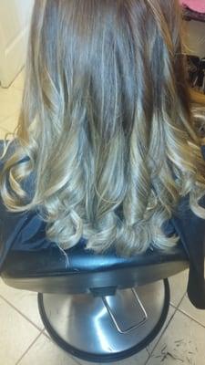 Ombre hair color....!