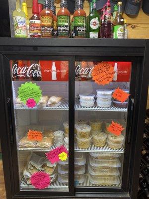 Awesome food in our new grab and go area