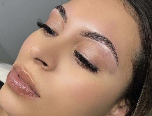 Brow lamination