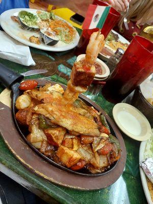 Fajitas Gabriel- YUM! Seafood lovers, this is the BEST!