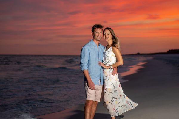 Couple on beach