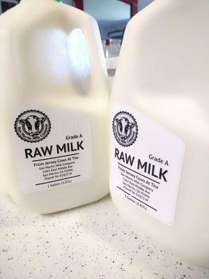 Raw milk