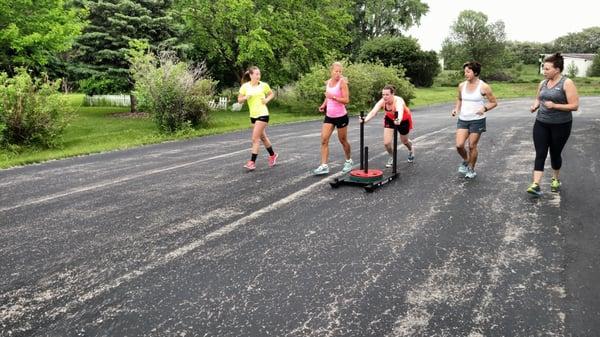 Tons of room outside for outdoor class activities!