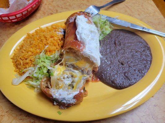 Steak Chimichanga