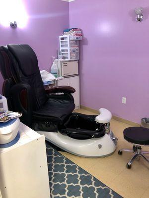 Pedicure room