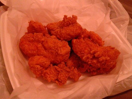 Six chicken strips for $5: The best deal in town.