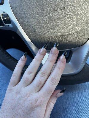 Nails on the first day (8-10-2022)