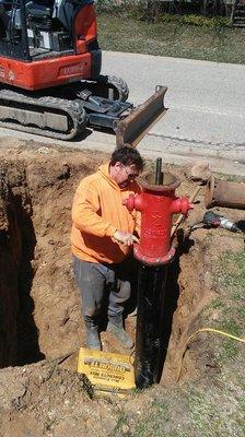 Yes we even fix fire hydrants