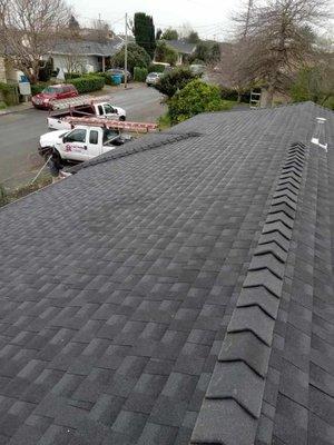 New roofing.