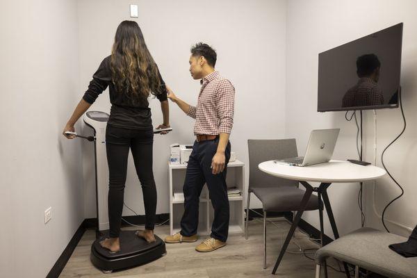 InBody 570 body composition scan to track client progress, body imbalances and more