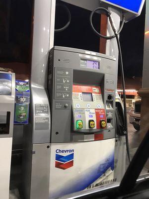 Clean gas station