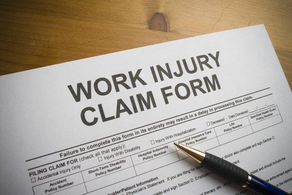 Injured? Lets us help you file your claim.