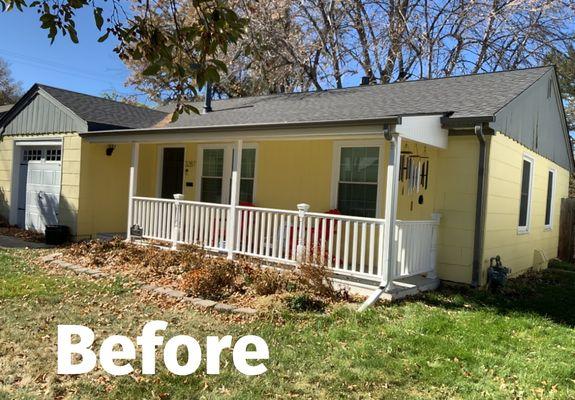 Old Siding - Before Pic