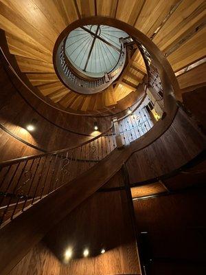 Silo stairwell