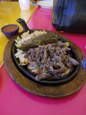 Delicious affordable sizzling hot fajitas