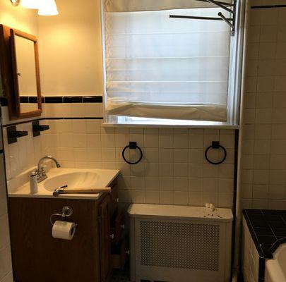 Amazing transformation. Bathroom in beautiful 100 years old house in NJ