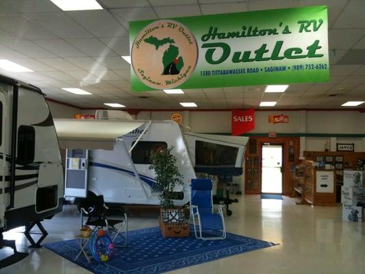 Hamilton's RV Show Room