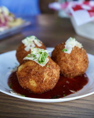 Elote Mac & Cheese Balls