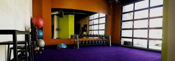 Get your functional training on our purple turf!