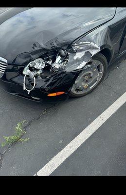 Car accident damage