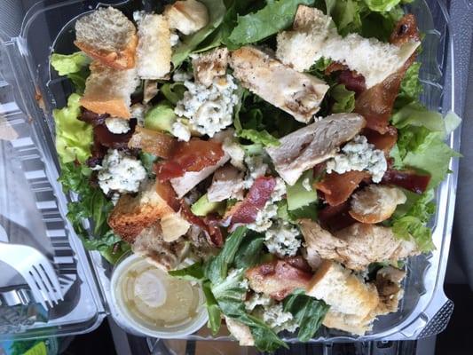 Cobb salad with grilled chicken to go