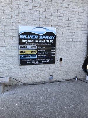 Silver Spray Service