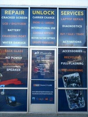 A snapshot of some of the services we provide!