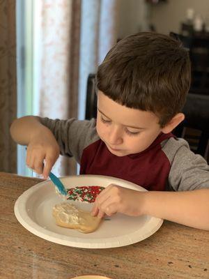 Yummy! Christmas cookies!