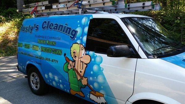 Window Tinting Business Van in Gig Harbor Wa