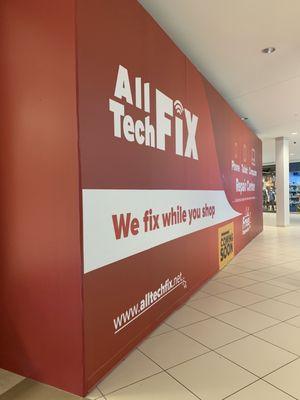 All Tech fix store and two kiosks at southwest plaza mall in Littleton,CO