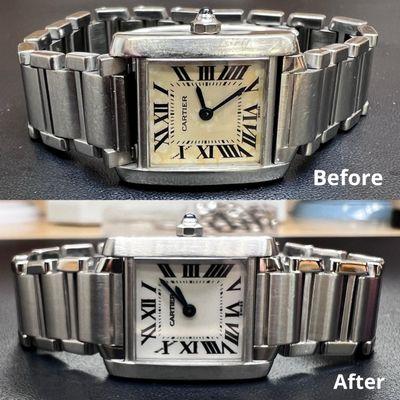 Cartier Tank Restoration