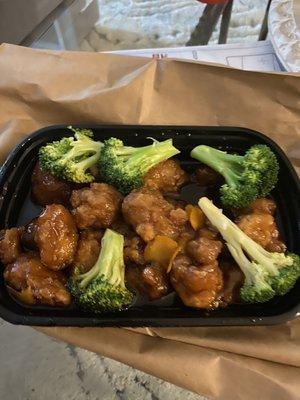 Orange chicken