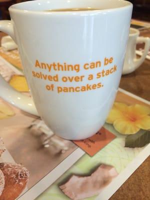 Coffee cups with quotes