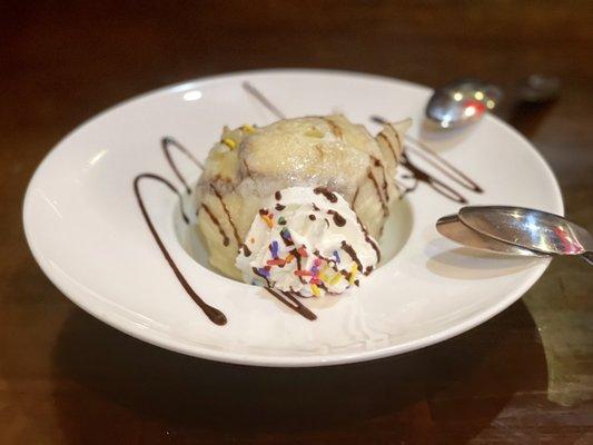 Tempura ice cream (matcha)