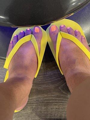 Summer pedi