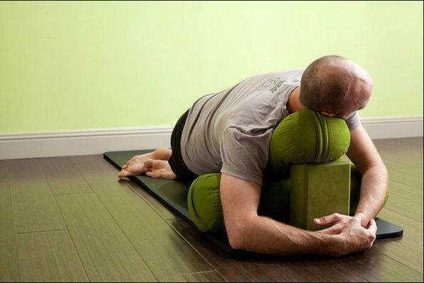 Restorative Yoga Classes offered Friday and Sunday nights from 6-7:30pm at The Durham Yoga Co. durhamyoga.com