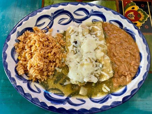 Chicken Enchiladas Verdes