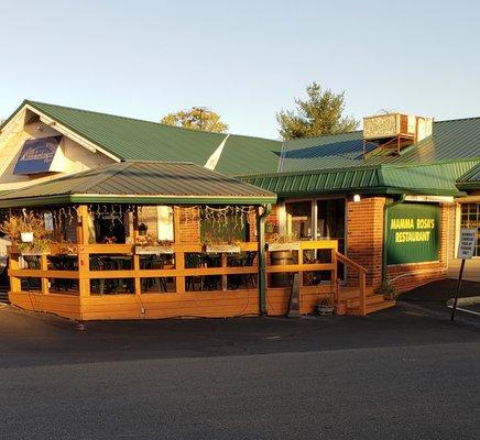 Exterior, with nice porch area.