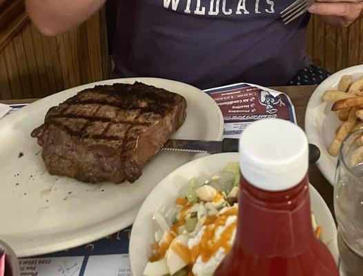 Breakfast Ribeye Steak